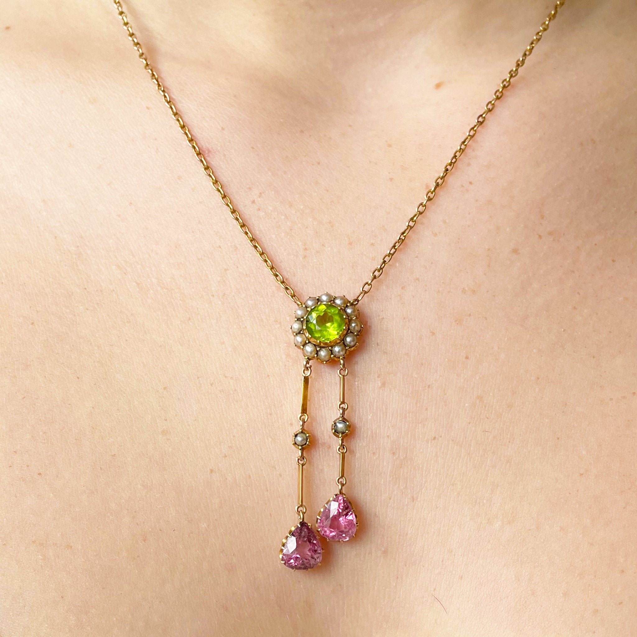 Outta Sight Antique Suffragette Necklace