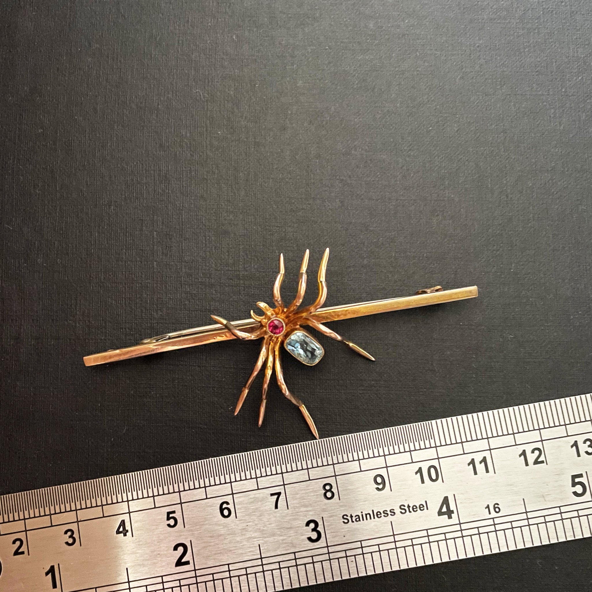 Mysterious Ways Victorian Spider Brooch