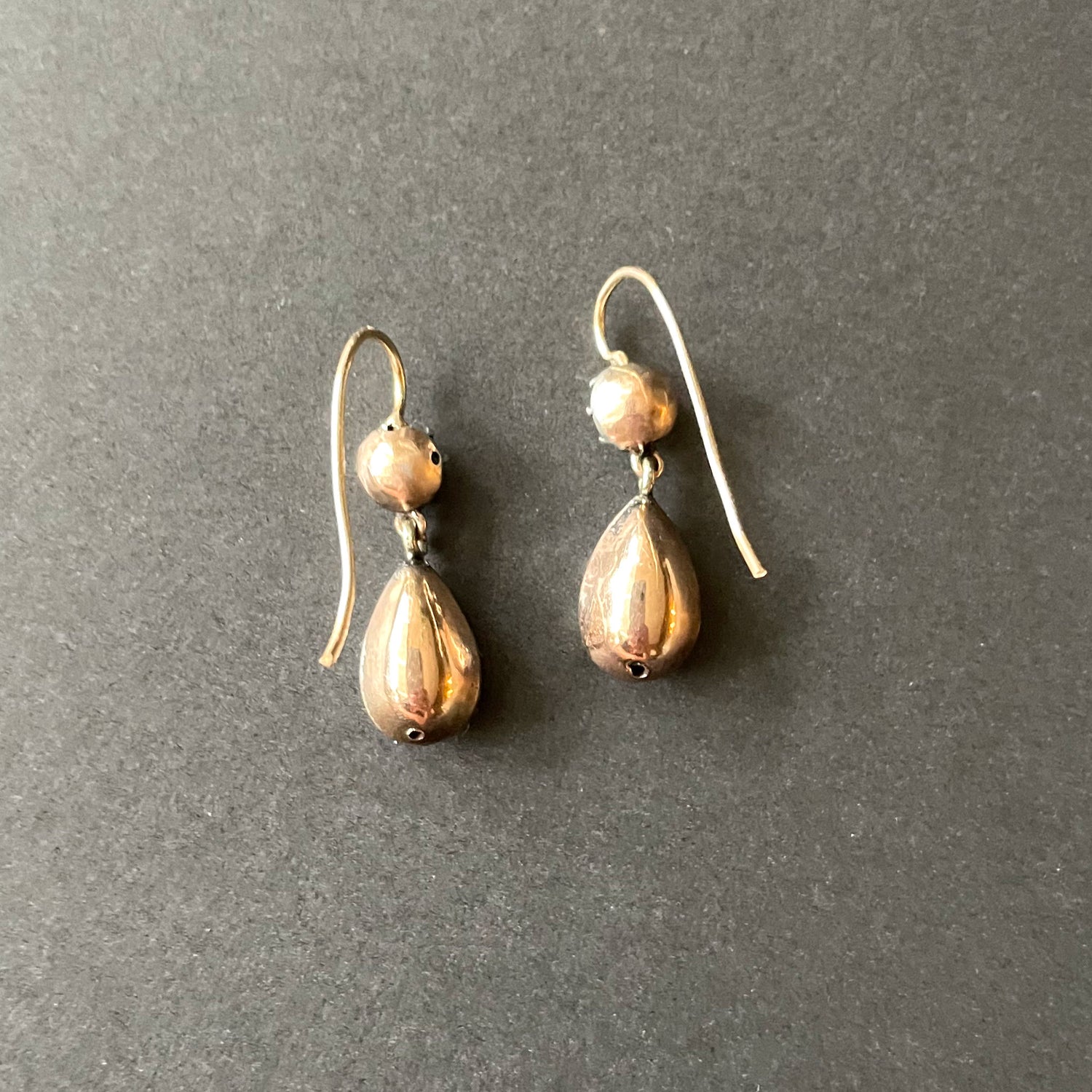 Heartbreaker Georgian Double Drop Paste Earrings