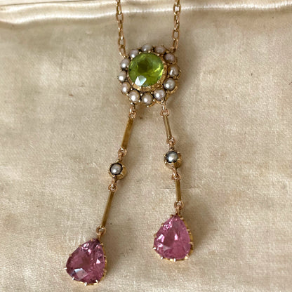 Outta Sight Antique Suffragette Necklace
