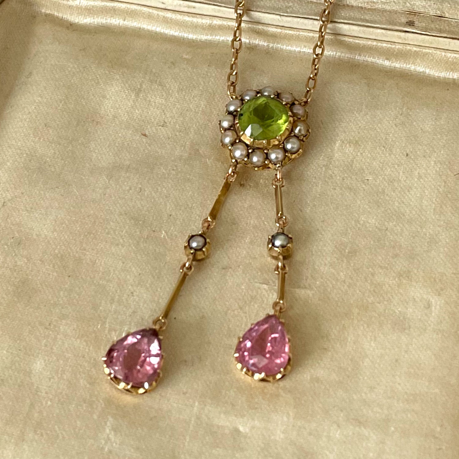Outta Sight Antique Suffragette Necklace