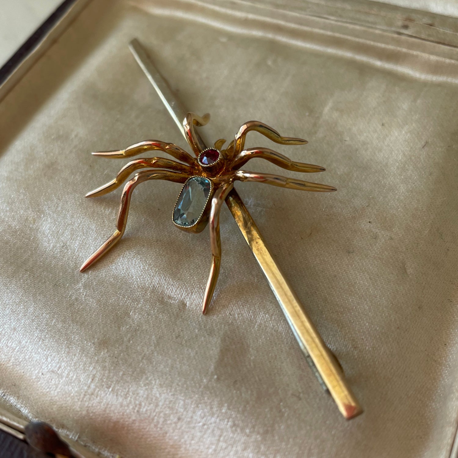 Mysterious Ways Victorian Spider Brooch